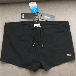 Hugo Boss Black Tilefish Swim Trunks